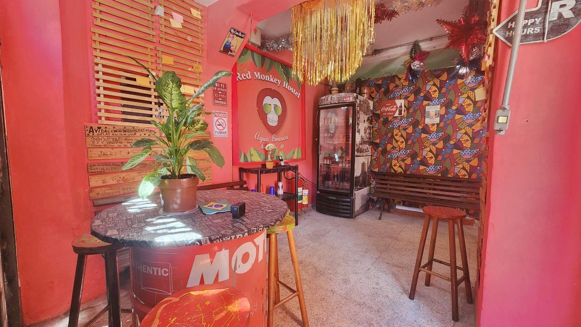 Red Monkey Hostel Barra Funda เซาเปาโล ภายนอก รูปภาพ